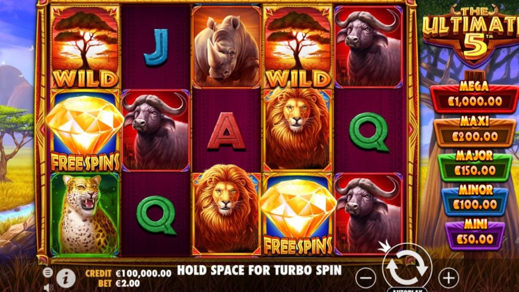 Slot The Ultimate 5 Meledak di Rtp8000, Siap Cuan Gede!
