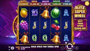 Blitz Super Wheel Cara 2x Incar Progressive di Game Ini