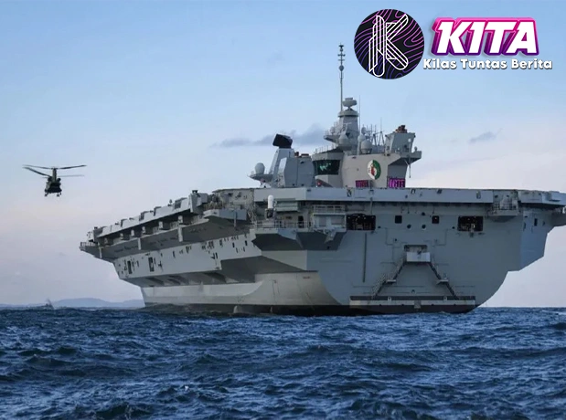 Trump Hina 1 Kapal Induk Super Inggris