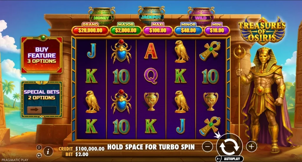 Treasures Of Osiris Skill Skill Combo 1 & 2 Ampuh