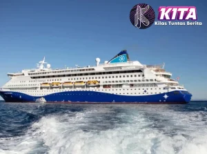 1 Kapal Pesiar Pertama Lintasi Hormuz Big Perang