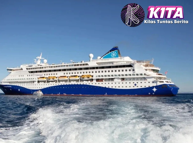 1 Kapal Pesiar Pertama Lintasi Hormuz Big Perang