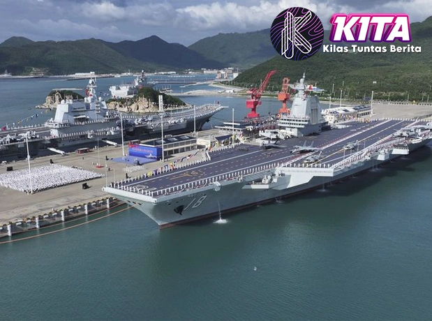 3 Kapal Induk China: Bocoran Video Hell Beijing!